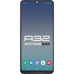 Samsung A32 4G A325 LCD With Touch + Frame Black Incell