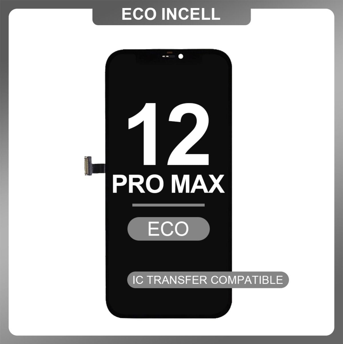ECO HD iPhone 12 Pro Max LCD with Touch Incell Black