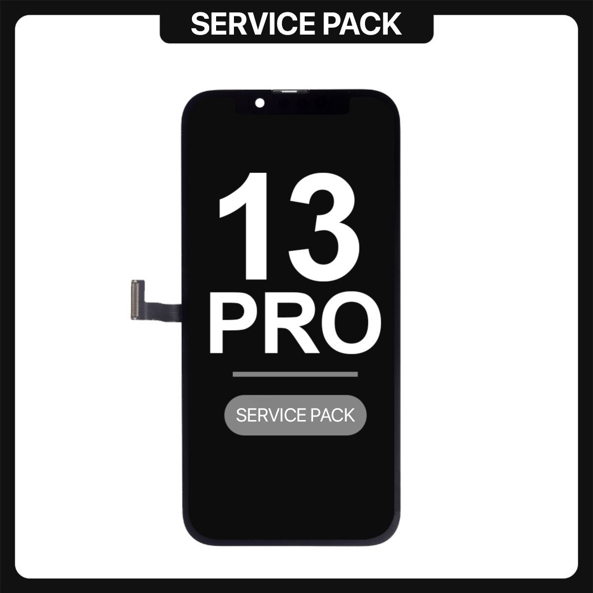 iPhone 13 Pro LCD with Touch Black SERVICE PACK