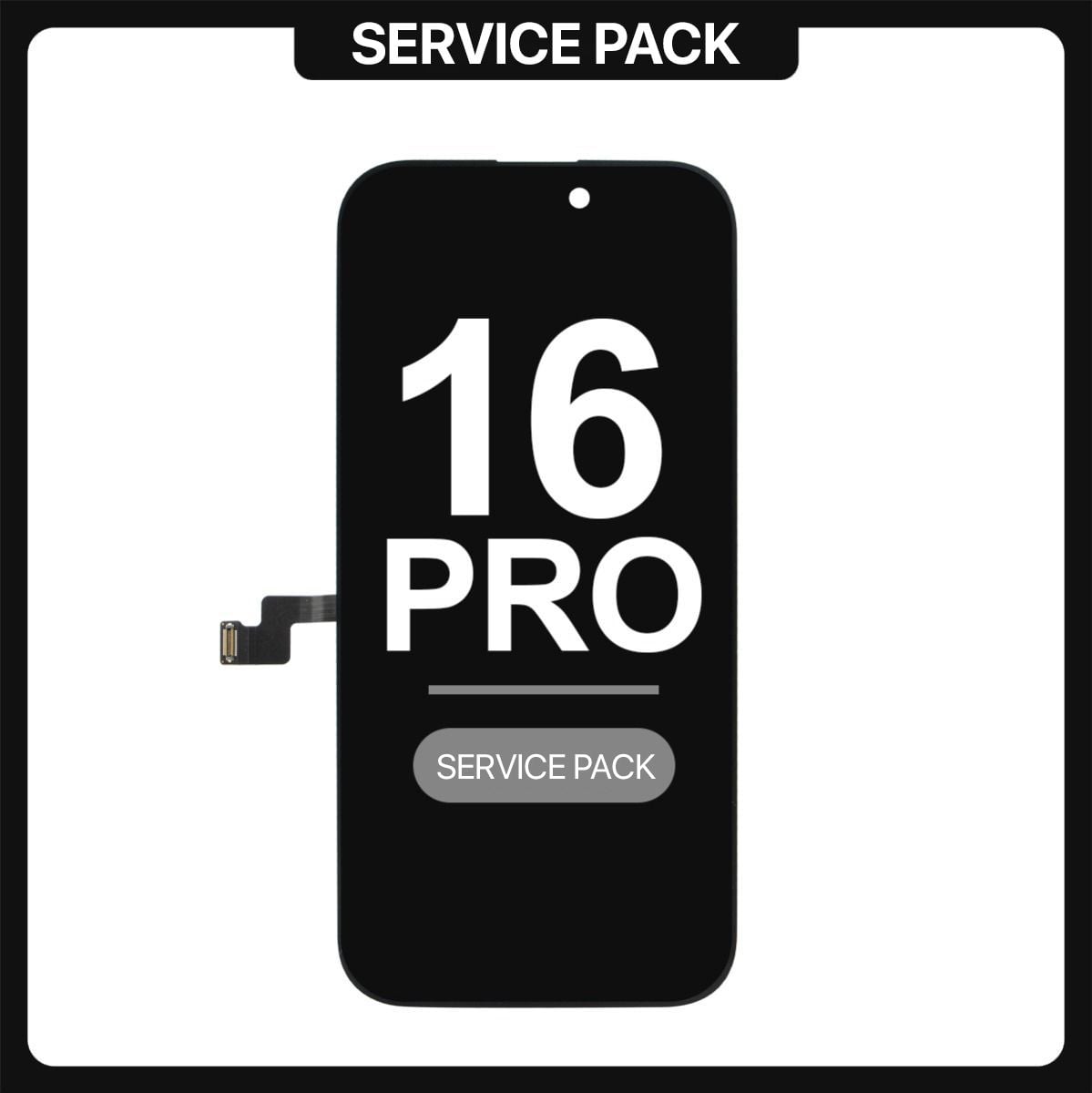 iPhone 16 Pro LCD with Touch Black SERVICE PACK