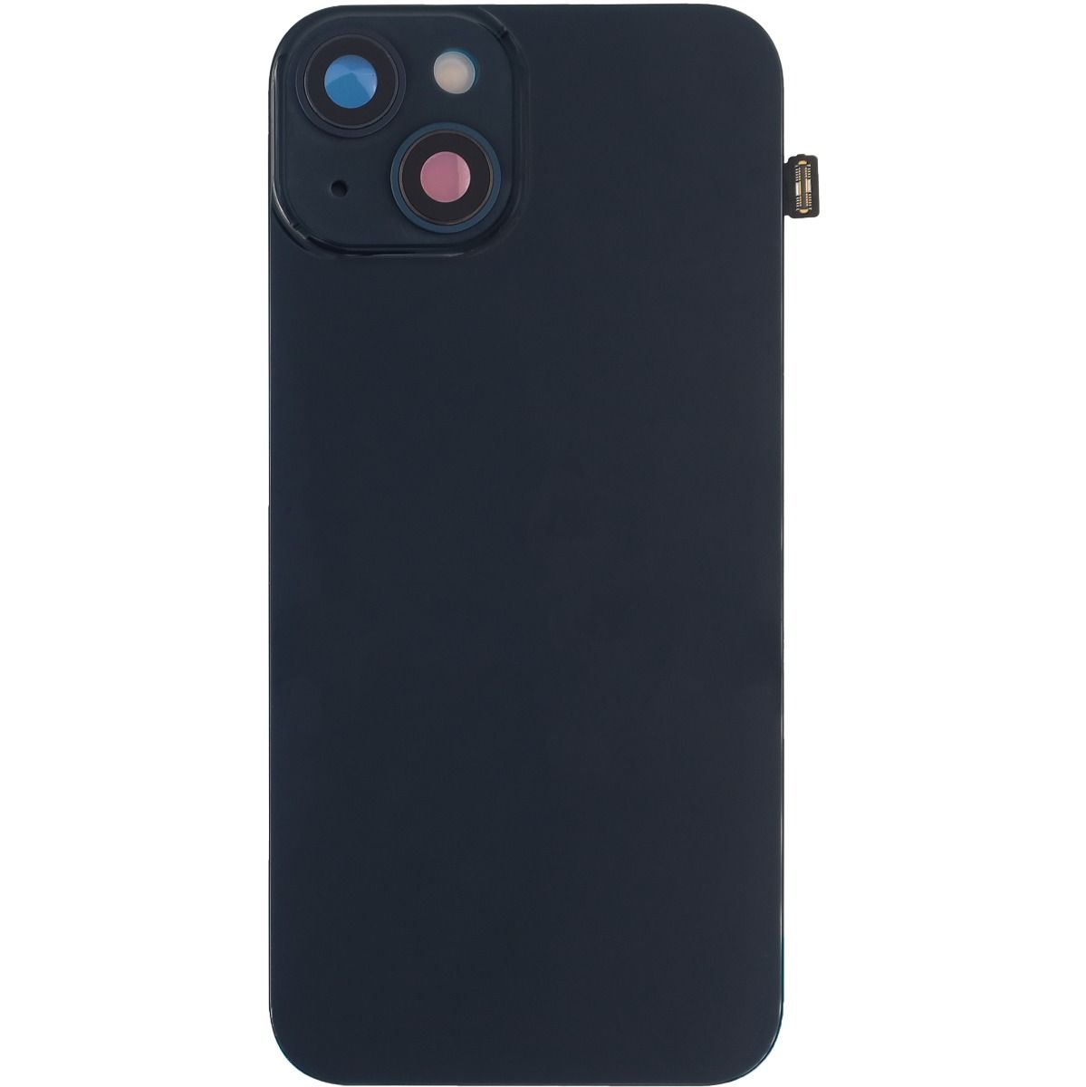 iPhone 14 Back Glass W/Steel Plate Midnight (OEM PULL)