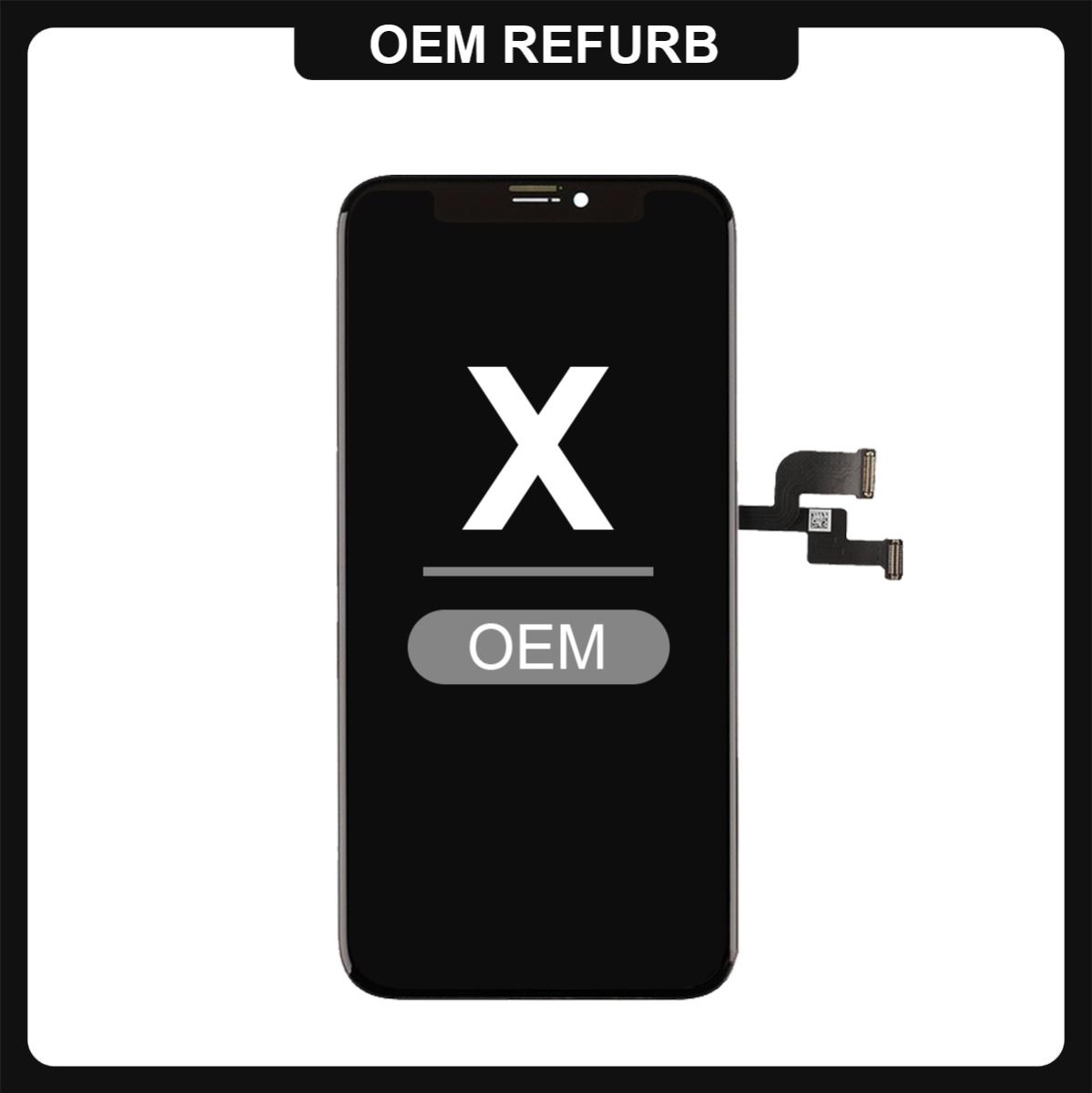 iPhone X LCD with Touch Black (OEM Refurbished)