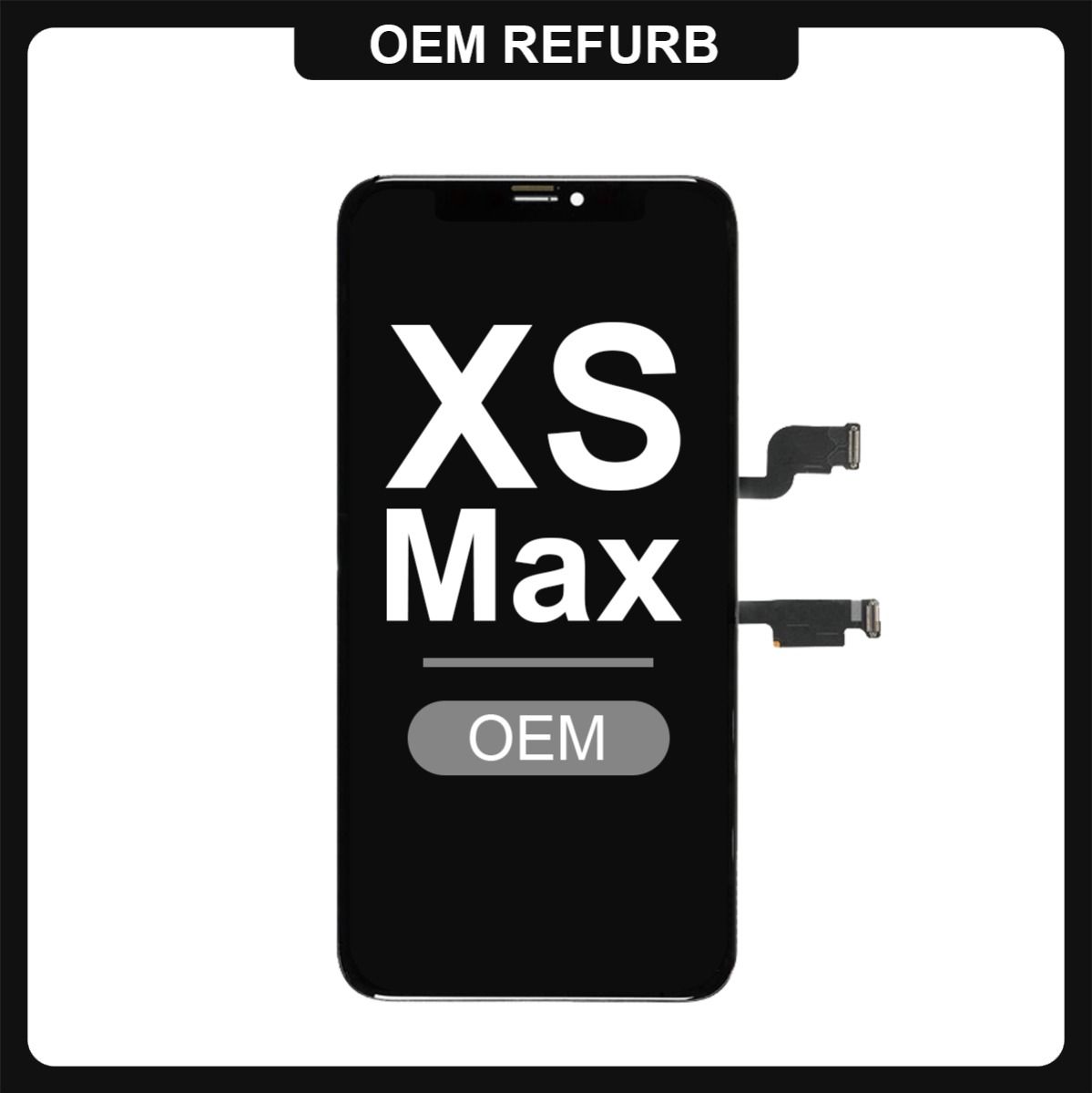 iPhone XS Max LCD with Touch Black (OEM Refurbished)