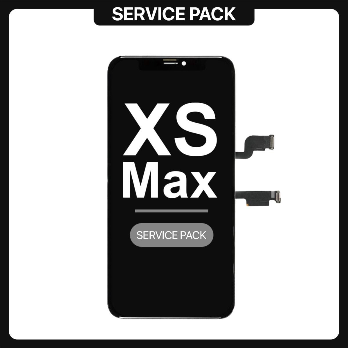 iPhone XS Max LCD with Touch Black SERVICE PACK