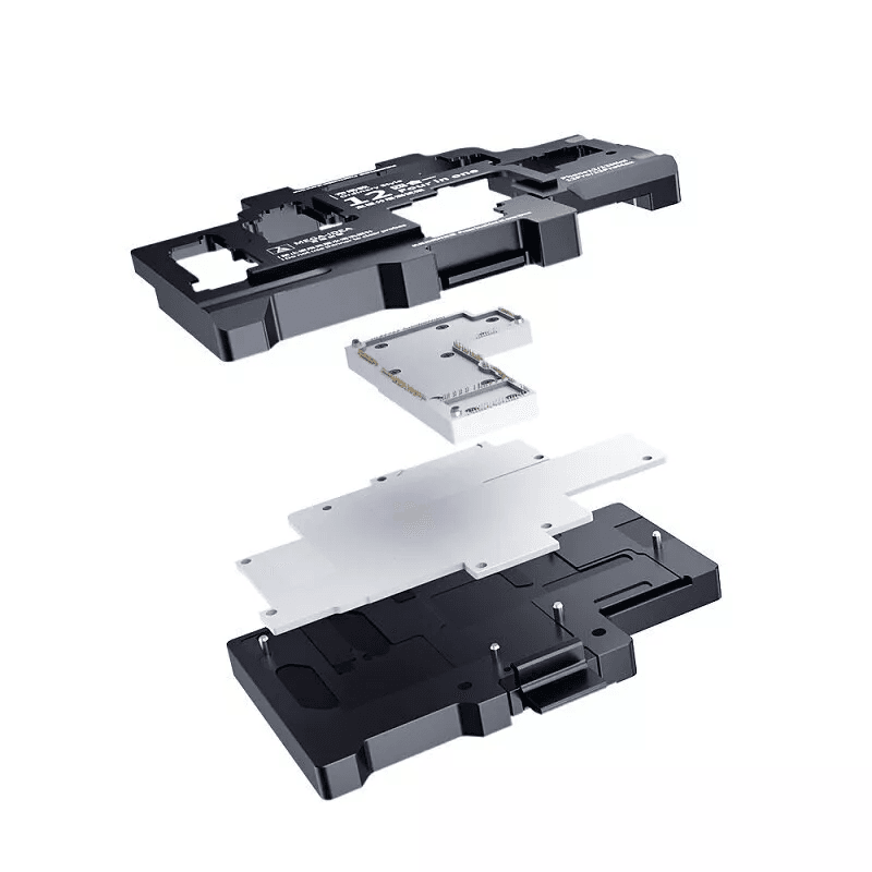 the Qianli iSocket 4 In-1-Mega-iDea-Mainboard-Layered-Testing-Frame